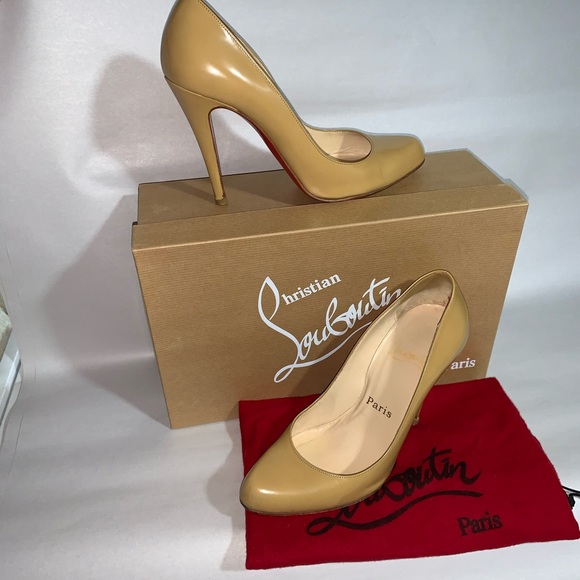 CHRISTIAN LOUBOUTIN size 35 Decollete 868 100 Calf - Picture 10 of 10